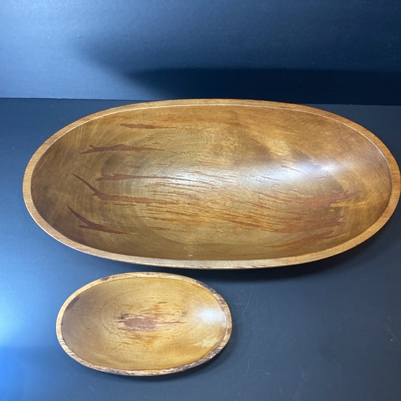 Baribo Craft 🇨🇦 Vintage Maple? Wooden Bowls - Picture 3 of 12